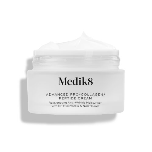 Advanced Pro Collagen+ Peptide Cream Cutout with Texture On White with Shadow 2000x2000 ROW RGB JPEG (For Web)